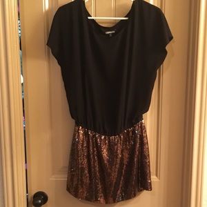 Express mini cocktail dress